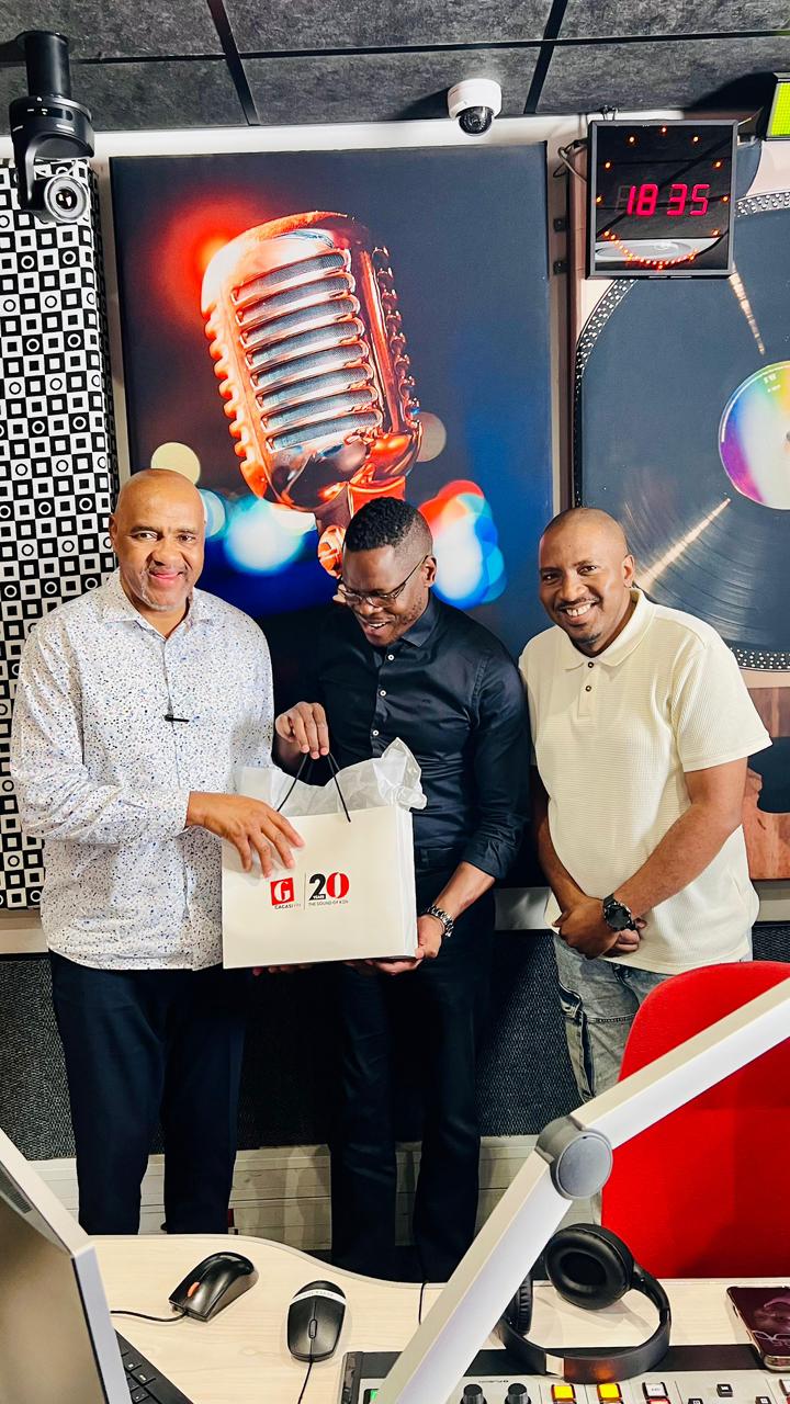 Mayor Cllr. Zamo Nxumalo at Gagasi FM