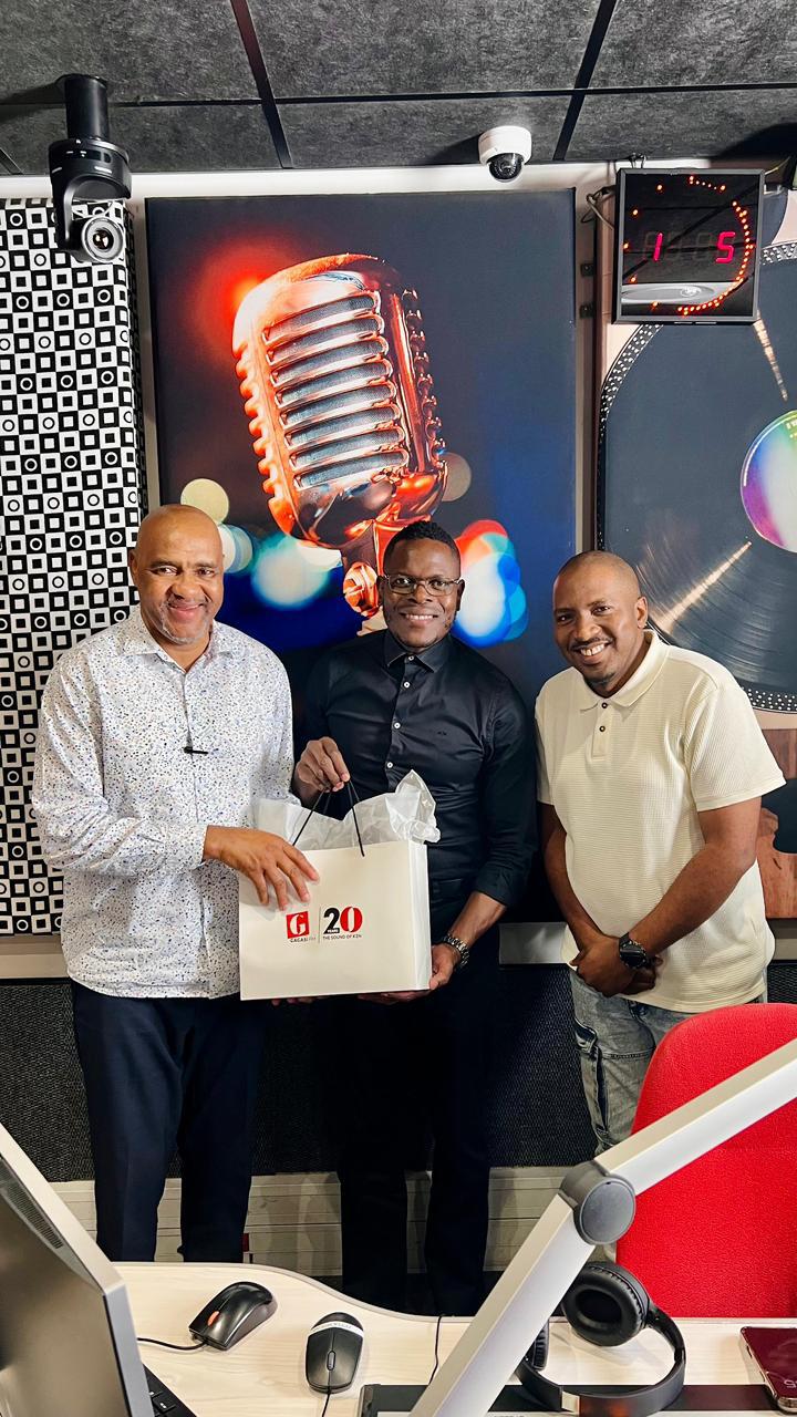 Mayor Cllr. Zamo Nxumalo at Gagasi FM