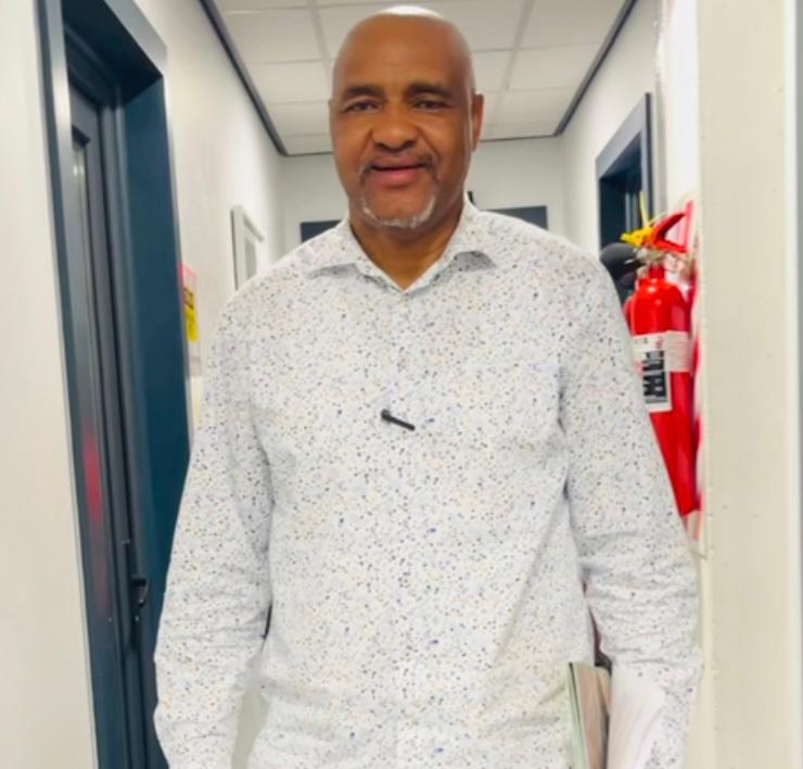 Mayor at Gagasi FM studio